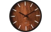 Nástenné hodiny 30 cm, imitácia dreva