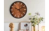 Nástenné hodiny 30 cm, imitácia dreva