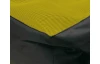 Sedací vak Carole, čierna látka/horčicovo žltá tkanina