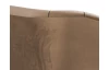 Trojmiestna pohovka Olivio, svele hnedá  zamatová látka
