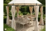 Záhradný altánok Nerano 350x350 cm, béžový