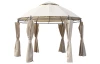 Záhradný altánok Nerano 350x350 cm, béžový
