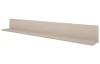 Nástenná polica Carlos, béžová kašmír, 150 cm