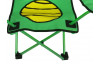 Detské kreslo Krokodýl, zeleno-žltý