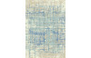 Koberec Colorful 120x170 cm, hnedo-modrý