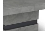 Jedálenský stôl Nestor 160x90 cm, betón / grafit, rozkladací