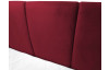 Posteľ boxspring Fresco 180x200 cm, červená látka