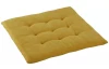 Podsedák na stoličku Bravo 40x40 cm, žltá kari