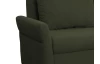 Rohová sedačka Dexter, tmavo zelená látka