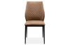 Jedálenská stolička Lille, koňaková vintage optika kože