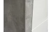 Komoda Stone 147 cm, betón/biela