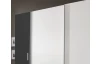 Šatníková skriňa Lotto, biela/grafitová