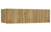 Skriňový nadstavec Case, 136 cm, dub wotan