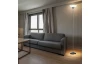 Stojaca lampa Bill, biela