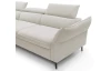 Rohová sedacia súprava Mango, krémová látka, ľavý roh
