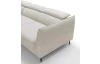 Rohová sedacia súprava Mango, krémová látka, ľavý roh