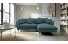 Rohová sedacia súprava Glam, petrolejová látka, pravý roh