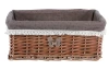 Prútený košík Eman, hnedý veľký