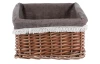 Prútený košík Eman, hnedý veľký