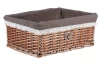 Prútený košík Eman, hnedý veľký