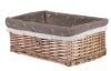 Prútený košík Eman, hnedý veľký