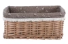 Prútený košík Eman, hnedý veľký