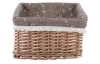 Prútený košík Eman, hnedý veľký
