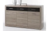 Komoda Cancan SB, dub sonoma/sivá pínia
