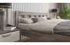 Manželská posteľ Tema 180x200 cm, šedý buk