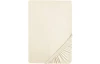 Napínacie prestieradlo Jersey Castell 90x200 cm, krémové