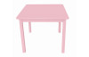 Detský stolík Pantone 60x60 cm, ružový