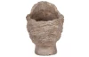 Kvetináč Ľudská hlava, betón