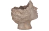 Kvetináč Ľudská hlava, betón
