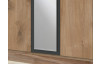 Šatníková skriňa Diver, 270 cm, doskový dub/grafit