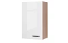 Horná kuchynská skrinka Valero H50-89, dub sonoma/biely lesk, šírka 50 cm