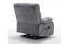 Kreslo s elektrickým polohovaním Oscar Giant, šedá látka