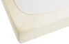 Napínacie prestieradlo Jersey Castell 140x200 cm, krémové