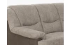 Sedacia súprava Orion, tvar ľavej U, šedá/béžová látka, s rozkladom