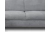 Rohová sedacia súprava Brico, svetlo šedá látka, ľavý roh