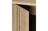 Komoda so zásuvkami Esteban 139 cm, antracit/dub evoke