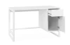 Písací stôl Sumatra, biely
