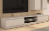 TV stolík Carlos, béžový kašmír, 175 cm