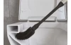 WC kefa plochá so stojanom Cleany, nerez