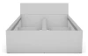 Posteľ so zásuvkami Carlos 140x200, biela