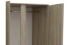 Šatníková skriňa Carlos, dub sonoma, 152 cm