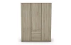 Šatníková skriňa Carlos, dub sonoma, 152 cm