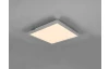 Stropné LED osvetlenie Alpha 29x29 cm, titánovo šedá