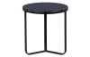 Okrúhly konferenčný stolík Boston 50 cm, černý