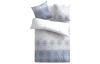 Obliečky Essencia 140x200 cm, modro-biele ornamenty, renforcé