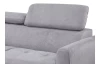 Rohová sedacia súprava Pedro Classic, svetlošedá látka